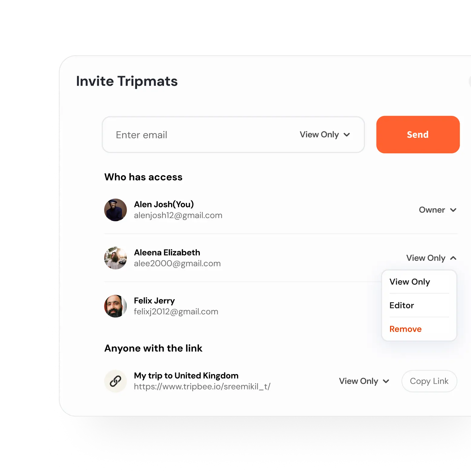 Image showing a demo of Best Travel Community